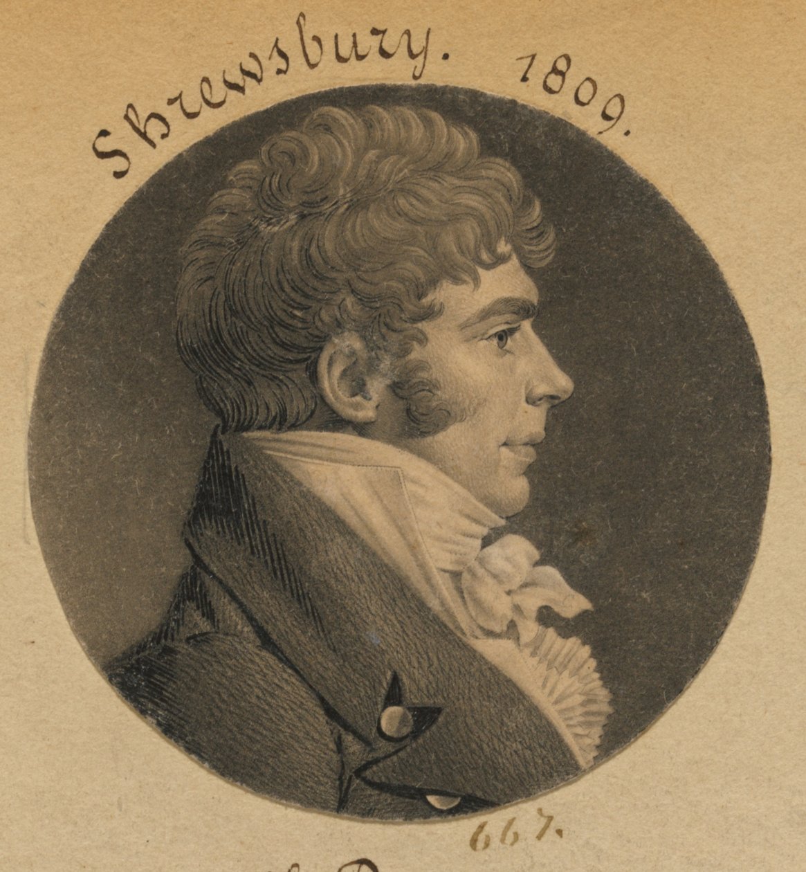 Shrewsbury od Charles Balthazar Julien Févret de Saint-Mémin
