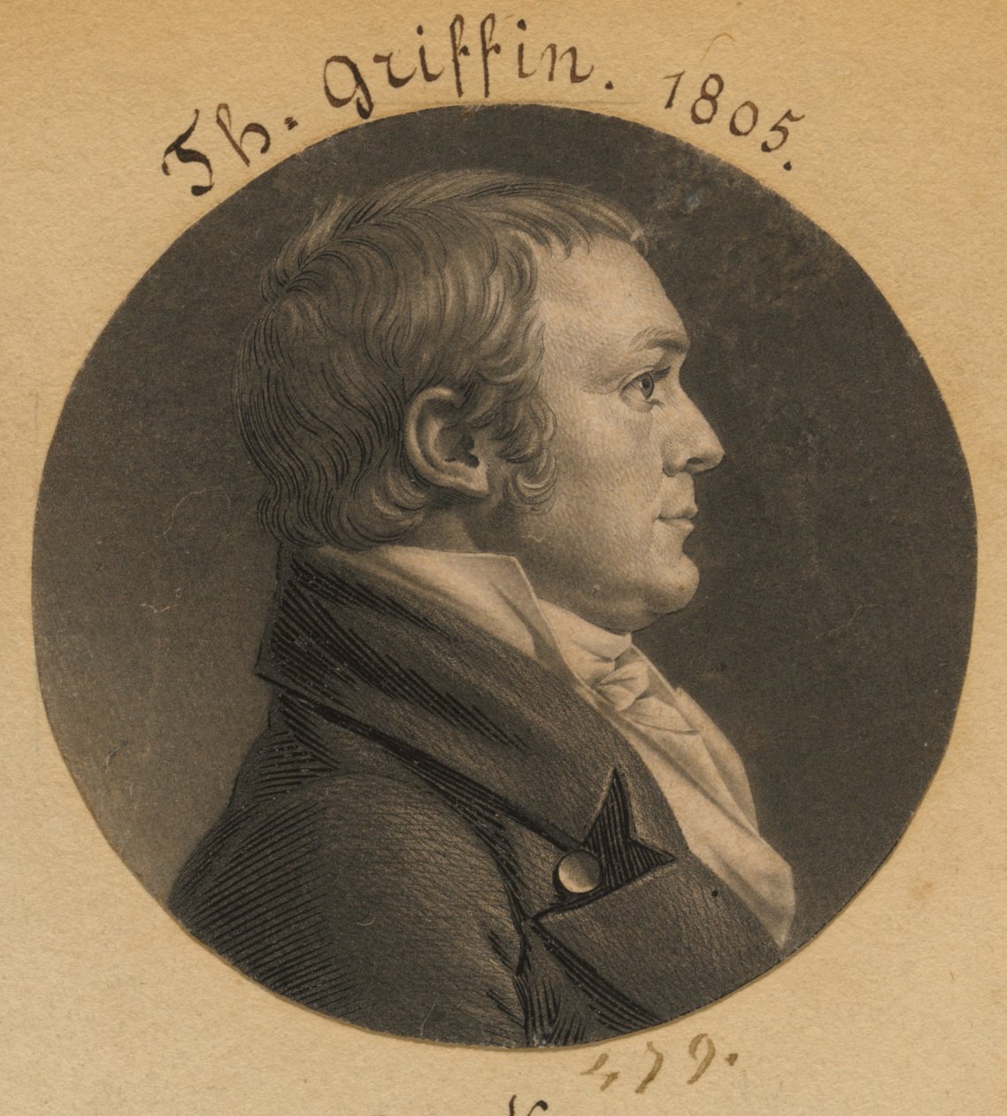 Thomas Griffin od Charles Balthazar Julien Févret de Saint-Mémin