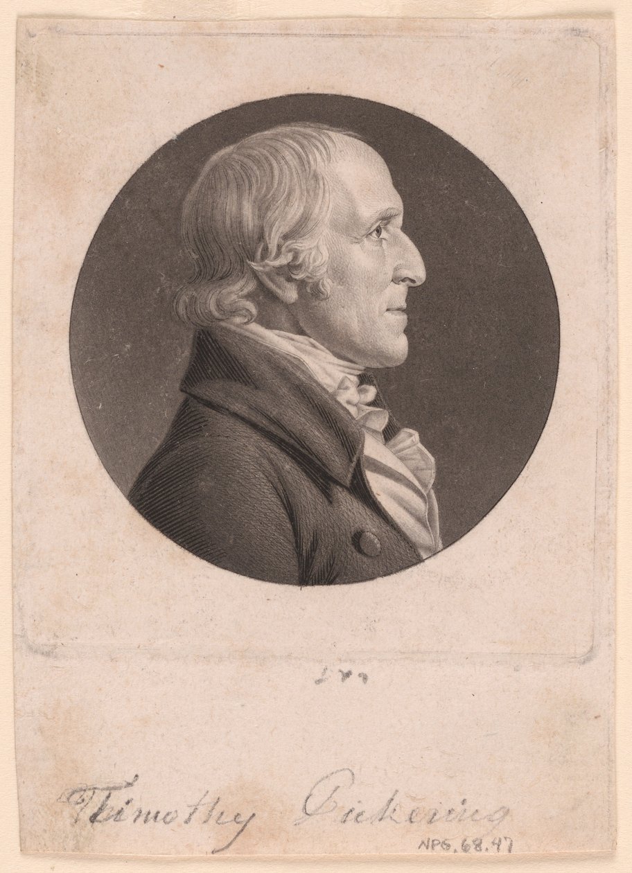 Timothy Pickering od Charles Balthazar Julien Févret de Saint-Mémin