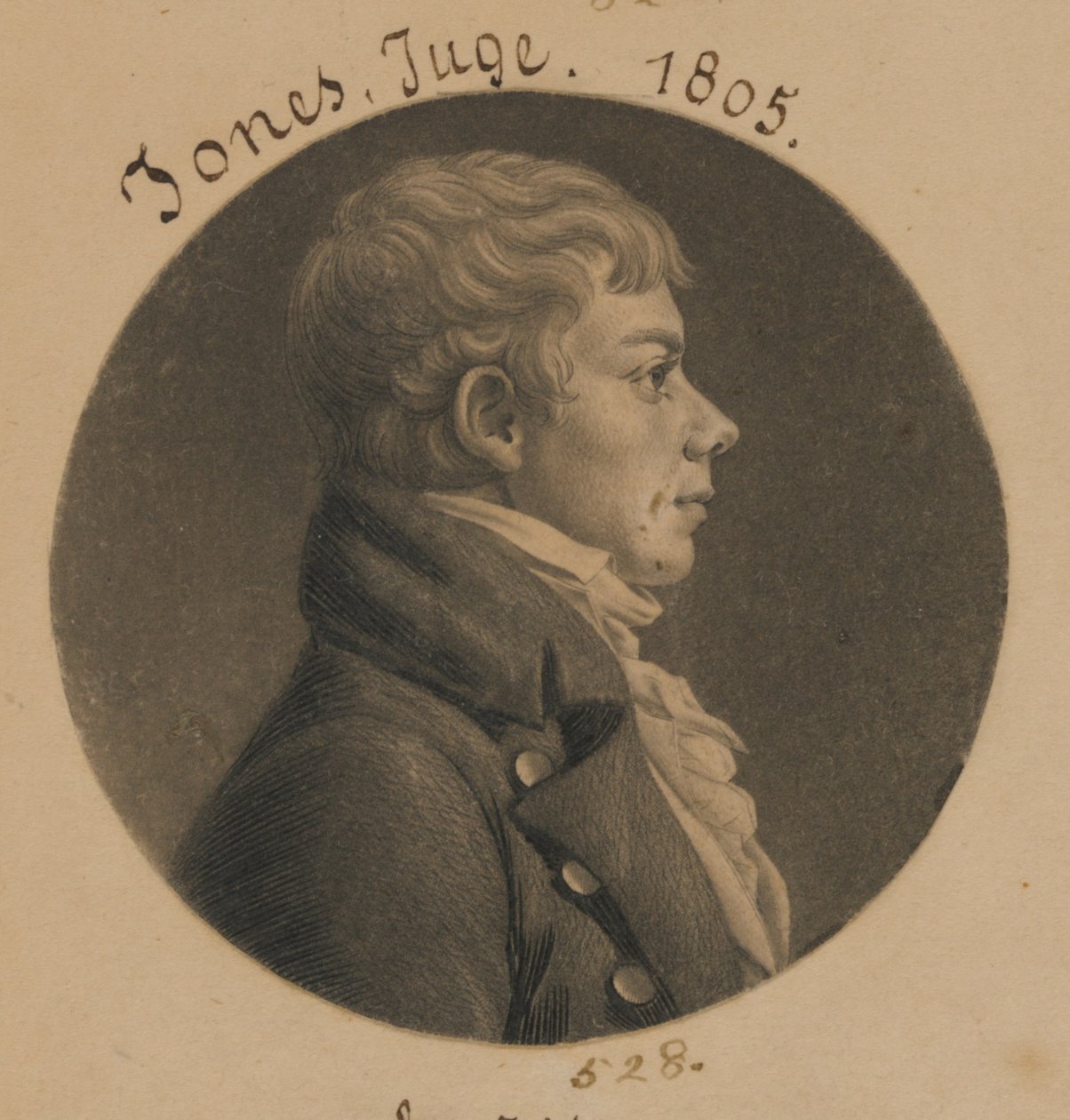 Walter Jones od Charles Balthazar Julien Févret de Saint-Mémin