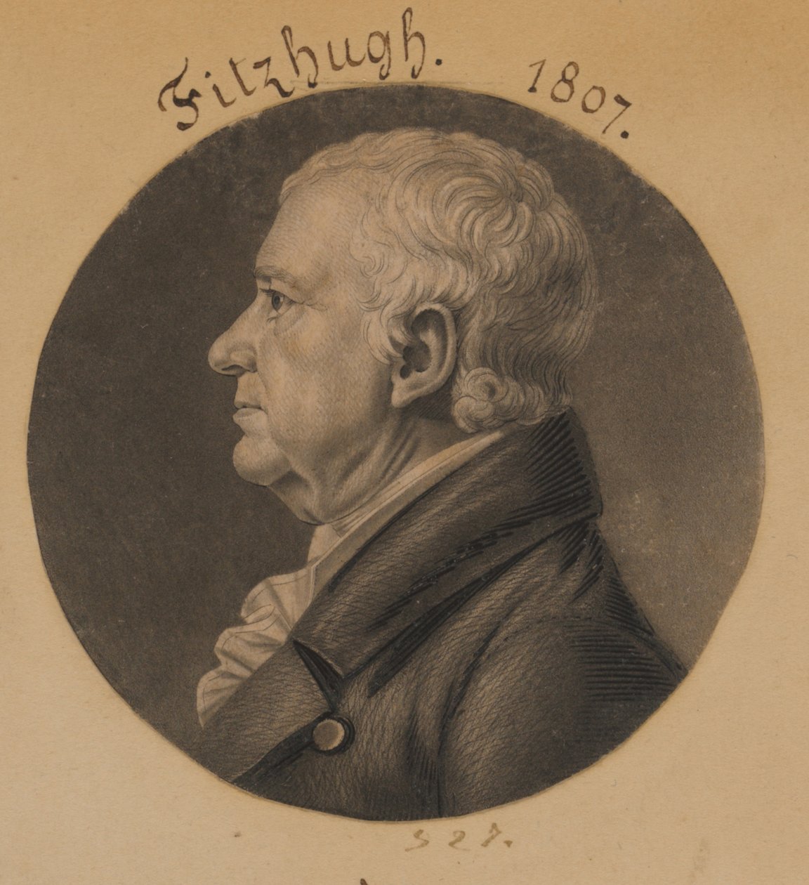 William Fitzhugh od Charles Balthazar Julien Févret de Saint-Mémin