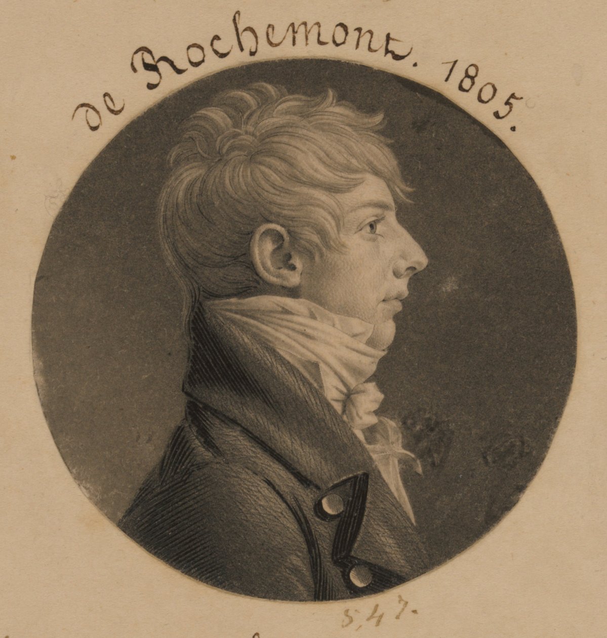 de Rochemont od Charles Balthazar Julien Févret de Saint-Mémin
