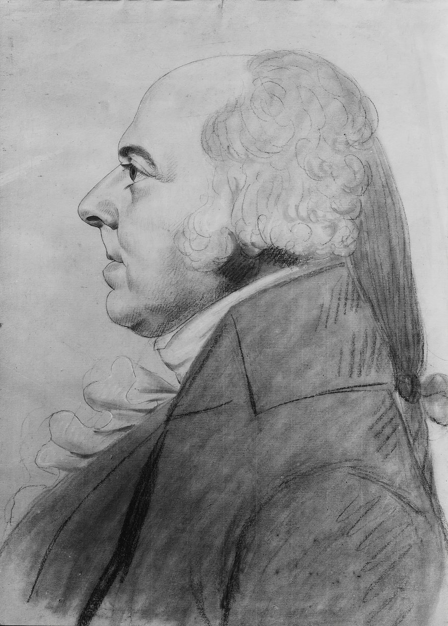 John Adams, 1800-1801. od Charles Balthazar Julien Févret de Saint Mémin