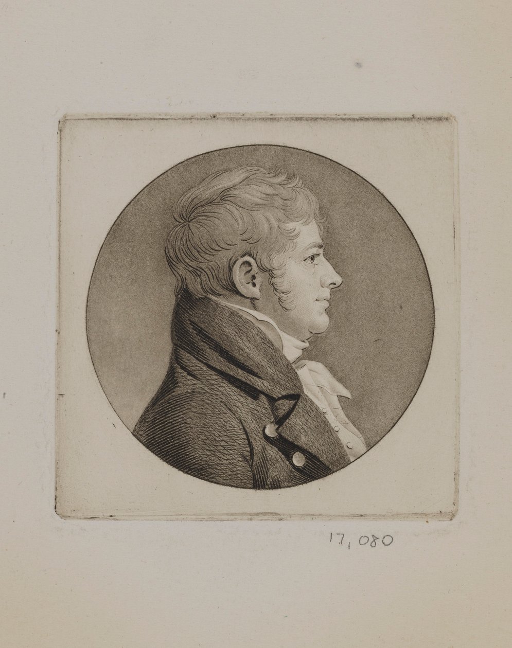 Soudce Joseph Hopper Nicholson od Charles Balthazar Julien Févret de Saint-Mémin