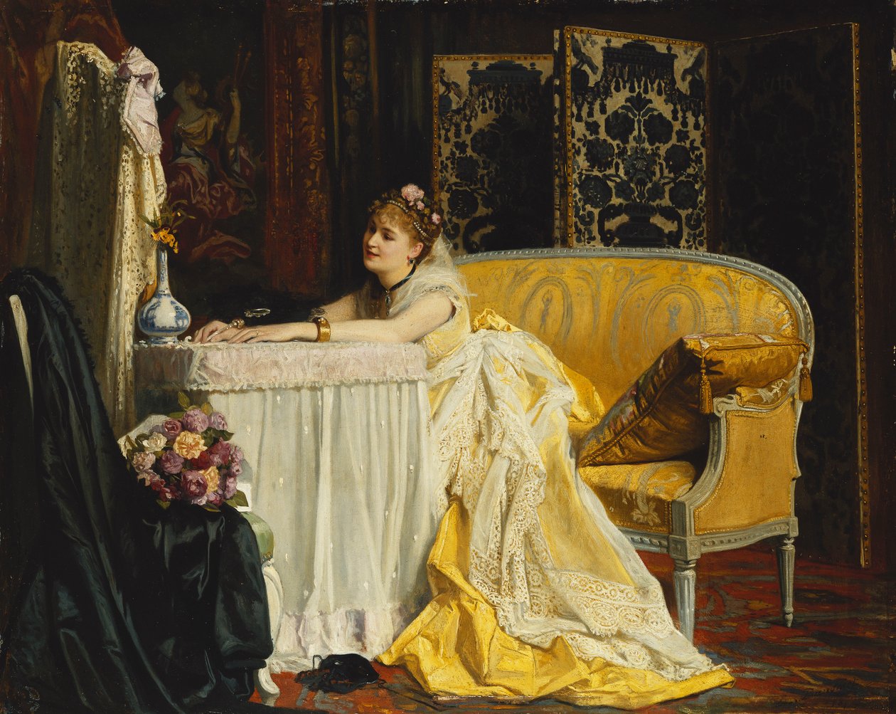 po plese, od Charles Baugniet