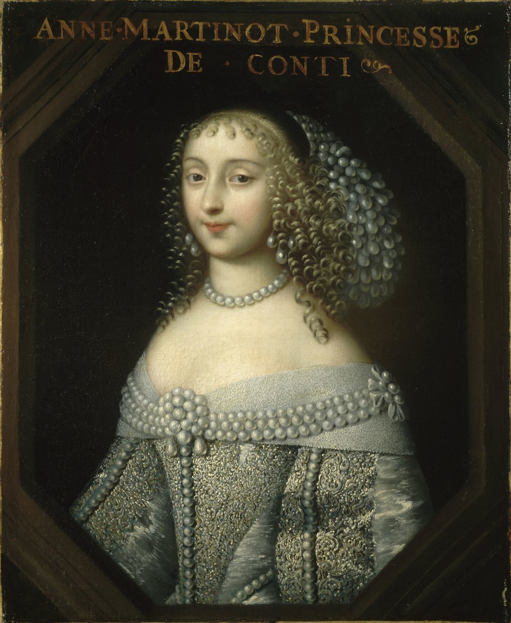 Anne Marie Martinozzi 1637-1672, princezna z Conti, asi 1665. od Charles Beaubrun