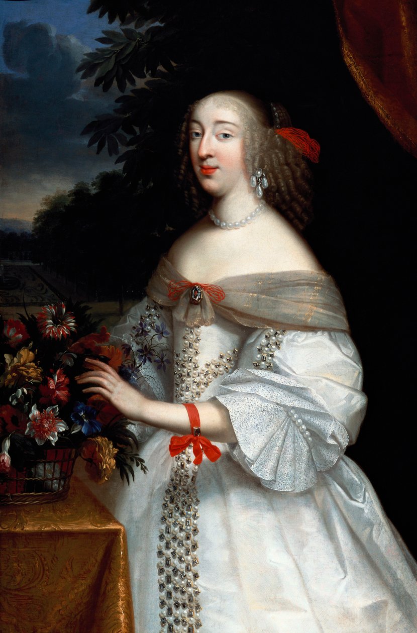 Portrét Anne Marie Louise, vévodkyně z Orleansu od Charles Beaubrun