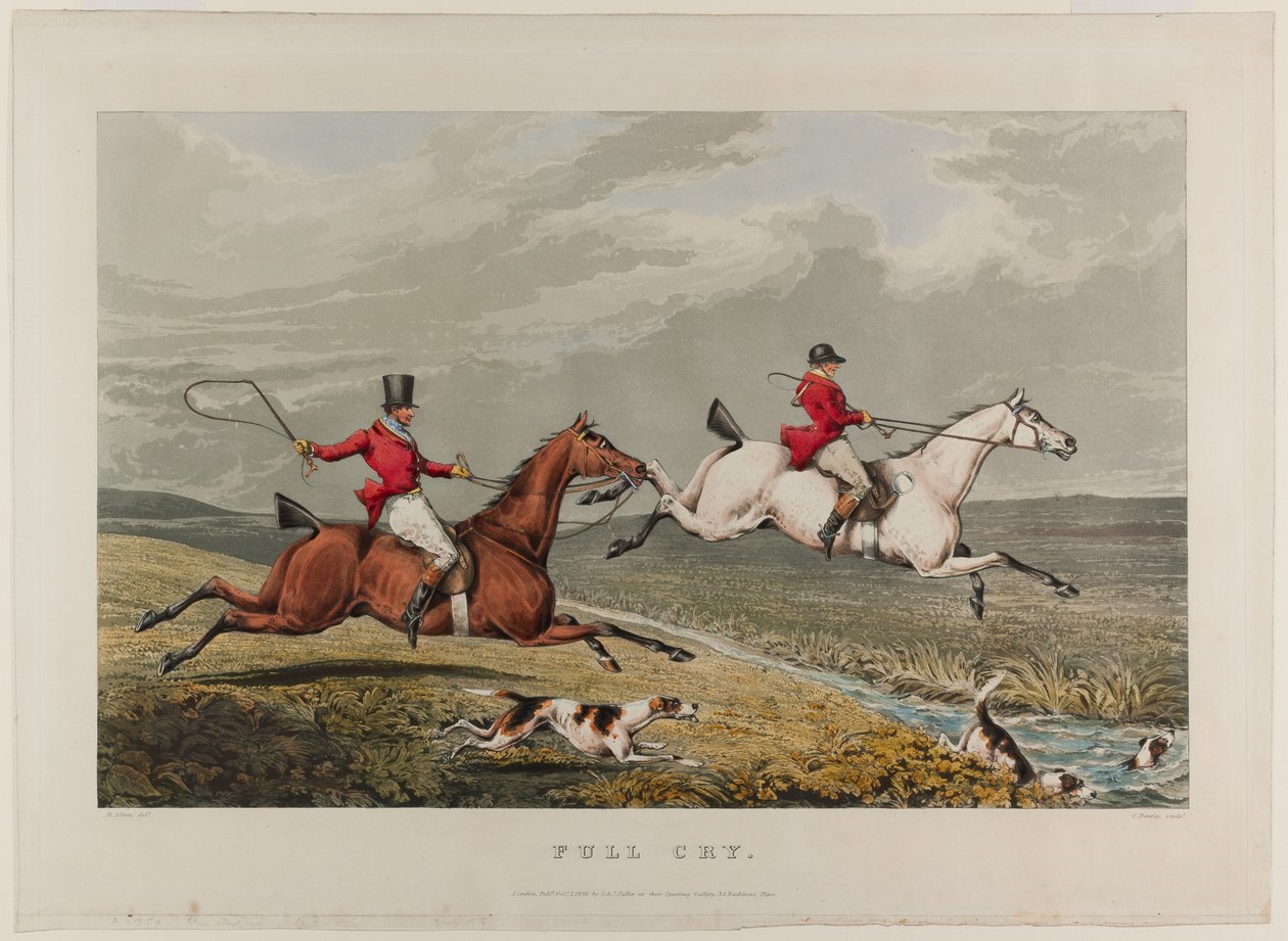 Full Cry, od Fox Hunting od Charles Bentley