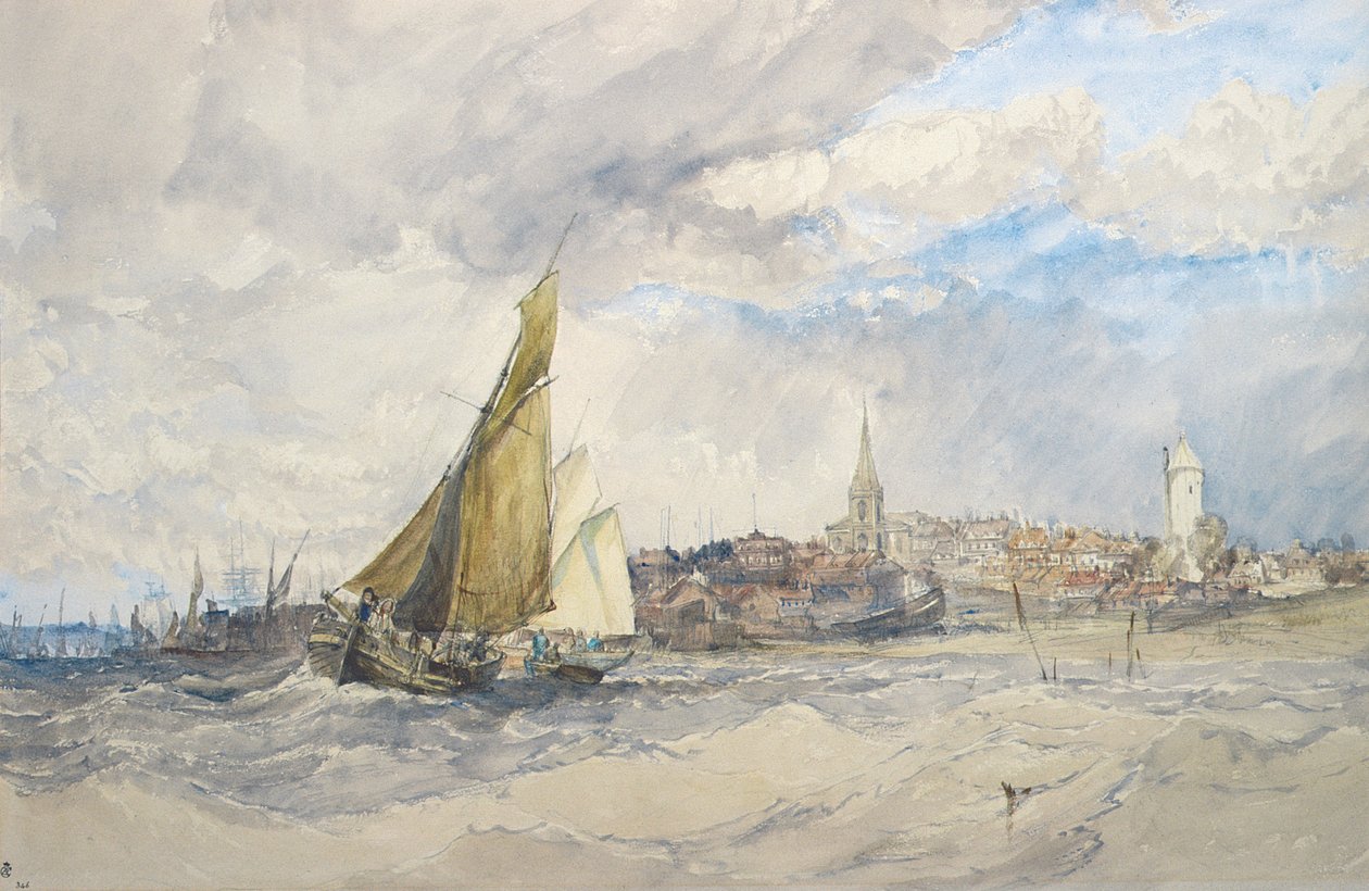 Harwich, od moře od Charles Bentley