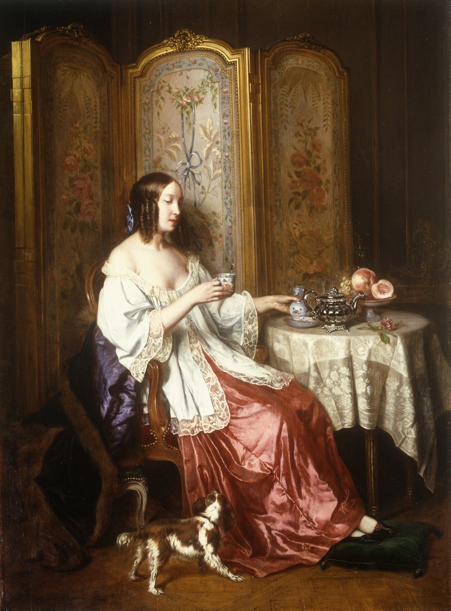 Šálek čokolády, 1844 od Charles Beranger