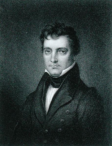 Josiah Stoddard Johnson (1784-1833), vyryl James Barton Longacre (1794-1869) (rytina) od Charles Bird (after) King