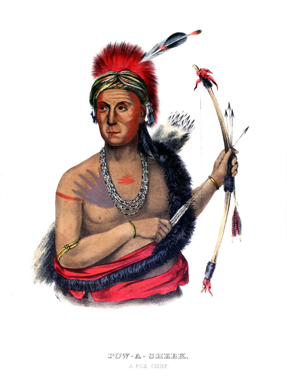 Powasheek od Charles Bird (after) King