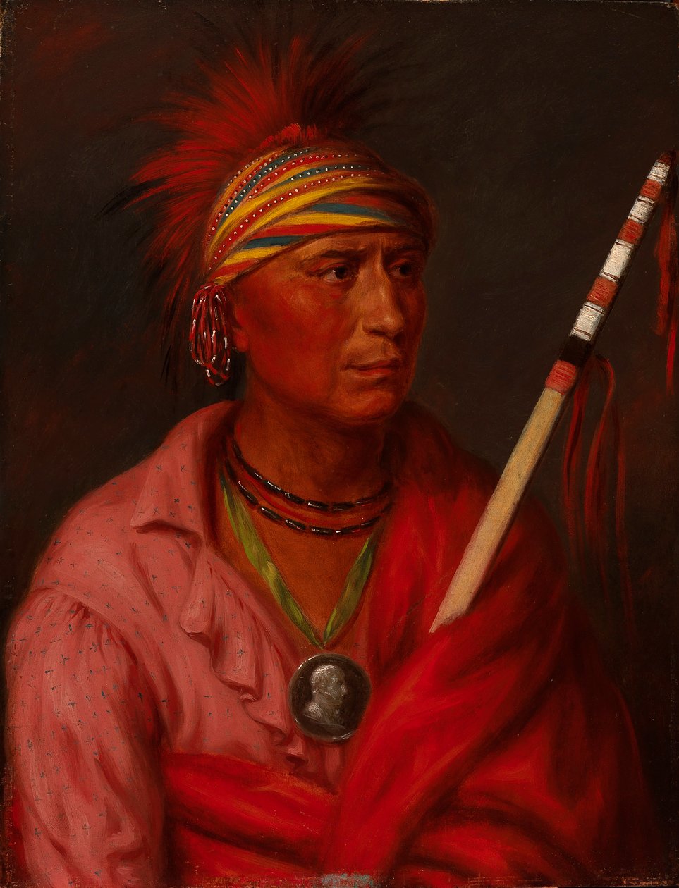 Žádné srdce (Nan-che-ning-ga) od Charles Bird King