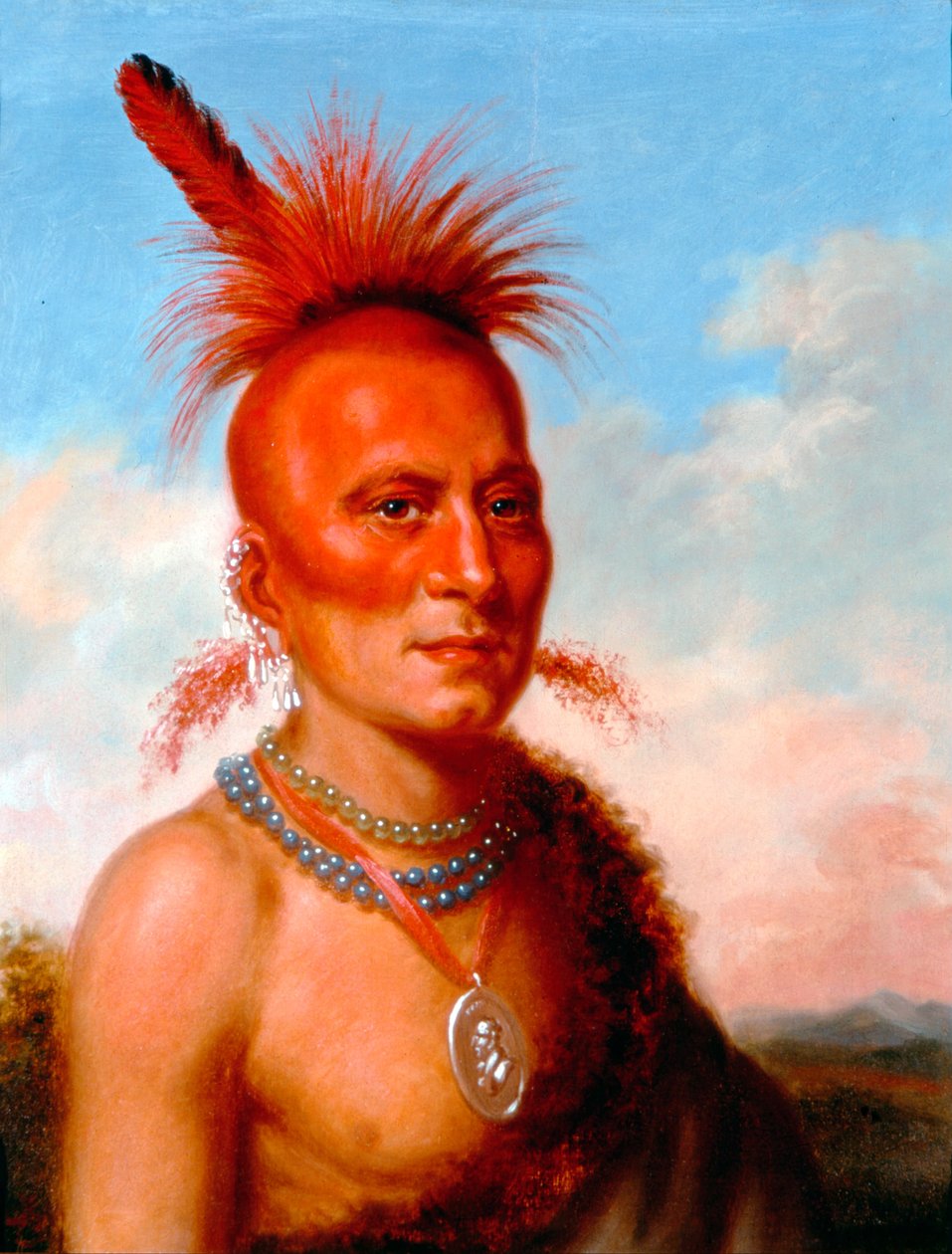 Šaritariš (Zlý náčelník), Pawnee od Charles Bird King