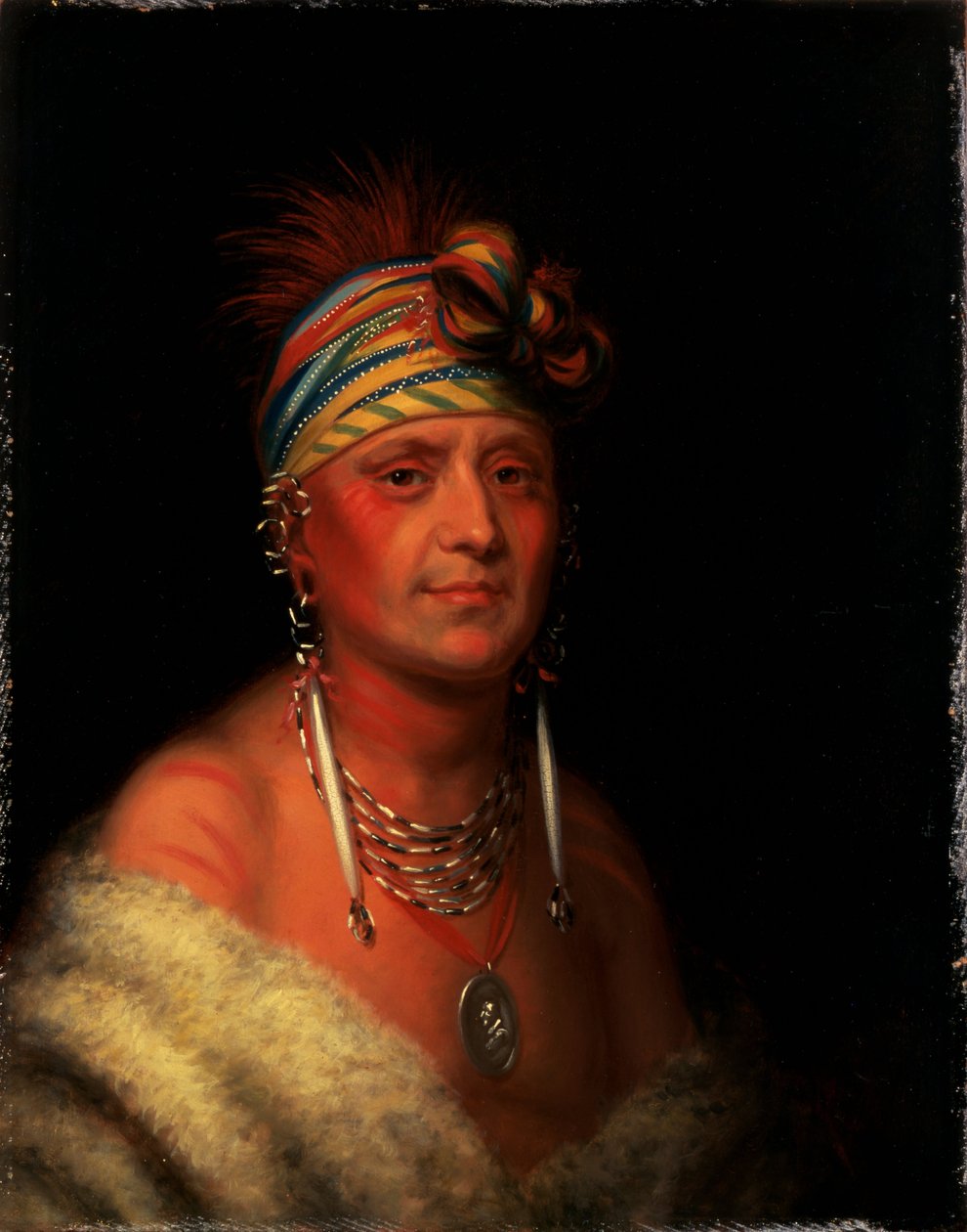 Shaumonekusse (Prérijní vlk), Oto od Charles Bird King
