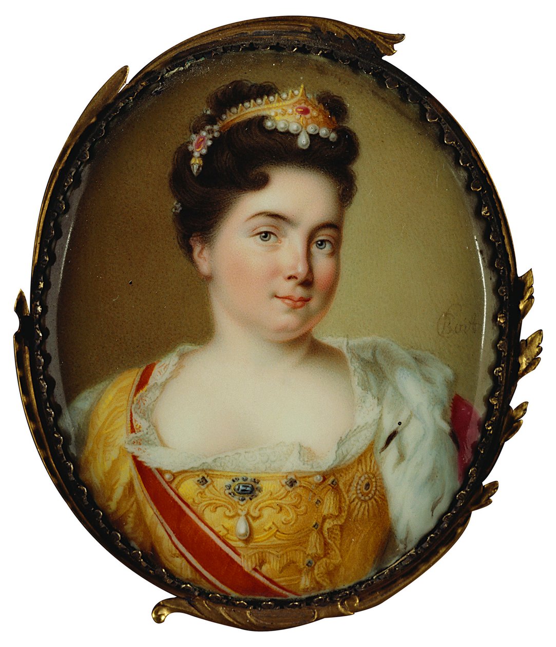 Portrét císařovny Kateřiny I. 1684-1727, 1717. od Charles Boit
