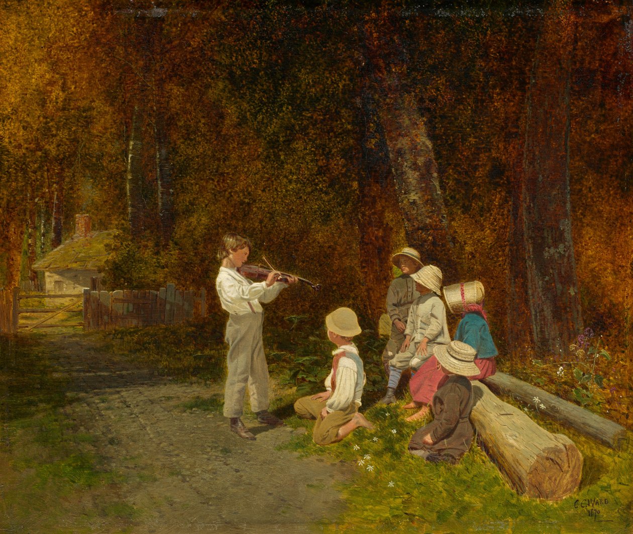 Jeho první vystoupení na veřejnosti od Charles Caleb Ward
