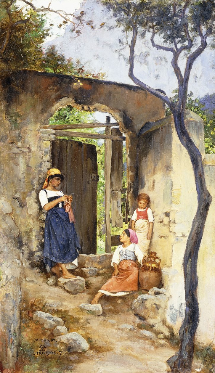 Zahradní dveře, 1906-1907 od Charles Caryl Coleman