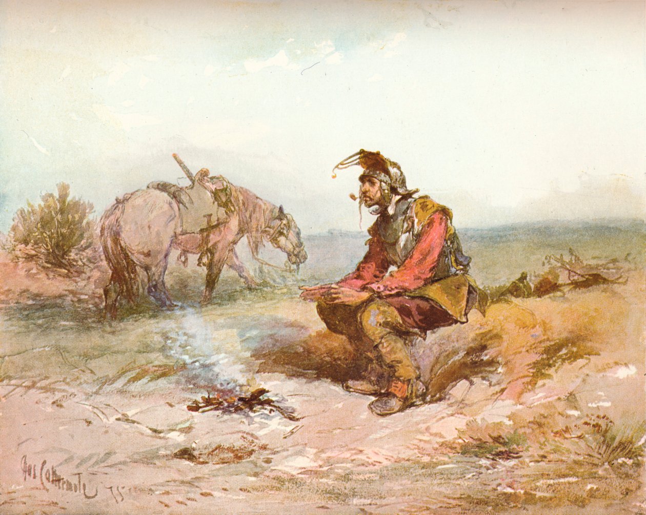 Langham Sketch: The Bivak, c1885 od Charles Cattermole
