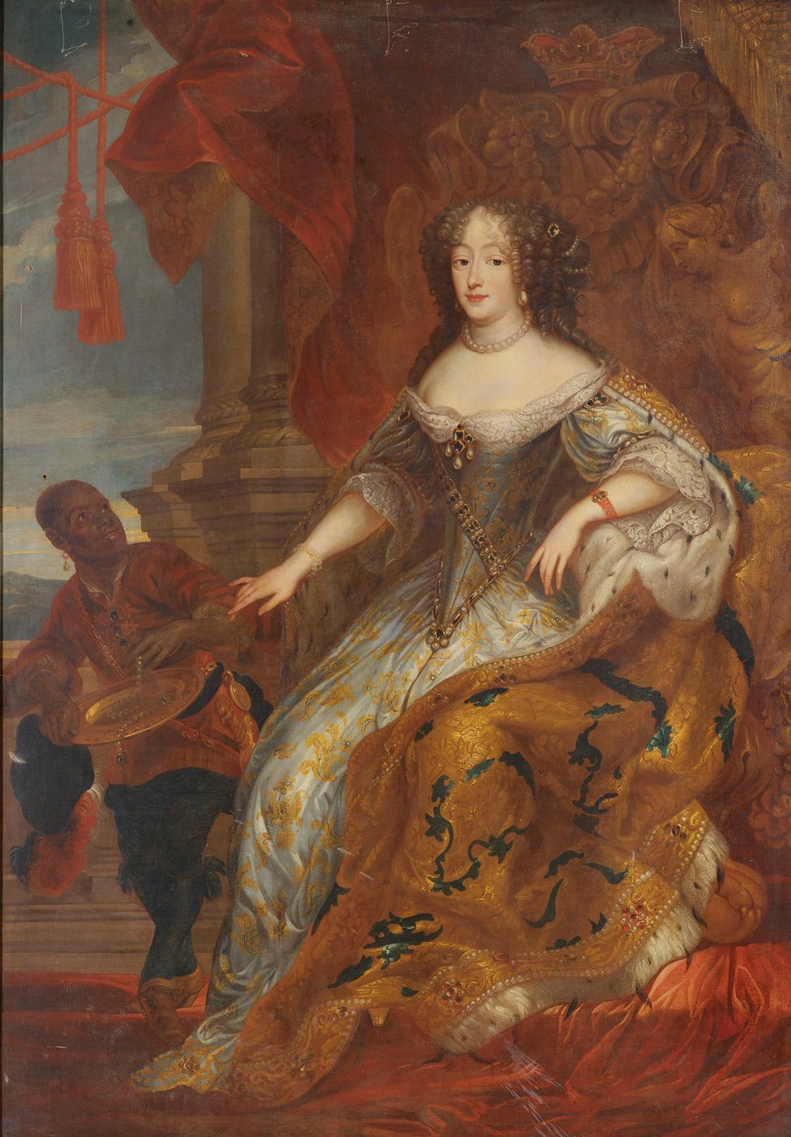 Marie Jeanne Baptiste 1644-1724, vévodkyně Savojská, 17. století. od Charles Claude Dauphin