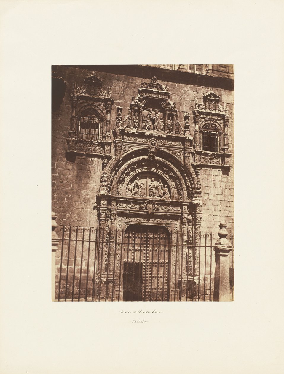 Brána Svatého Kříže, Toledo od Charles Clifford