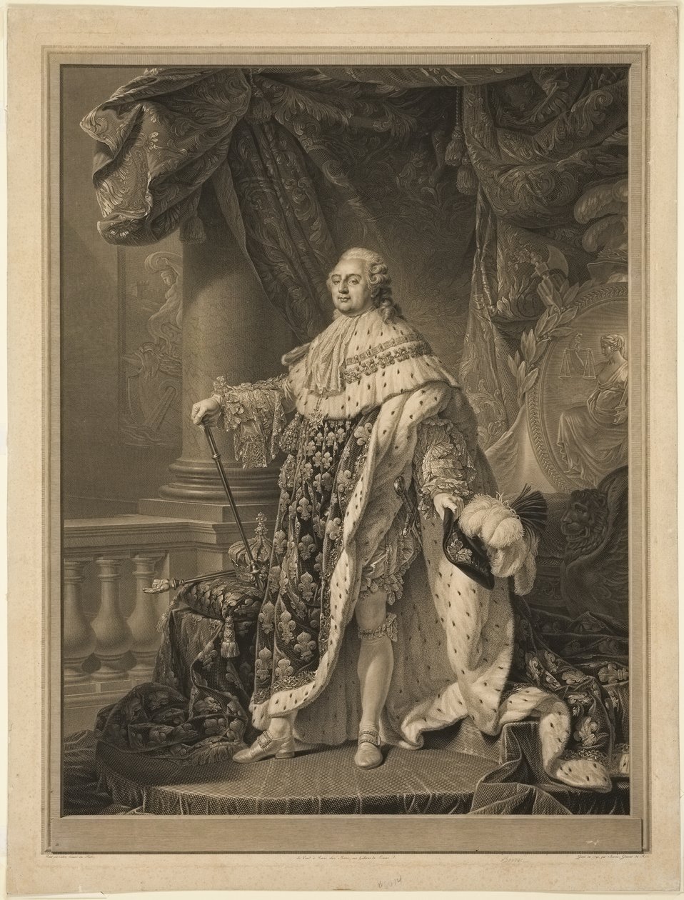 Ludvík XVI od Charles Clément Bervic