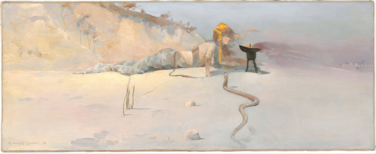 Horký vítr od Charles Edward Conder