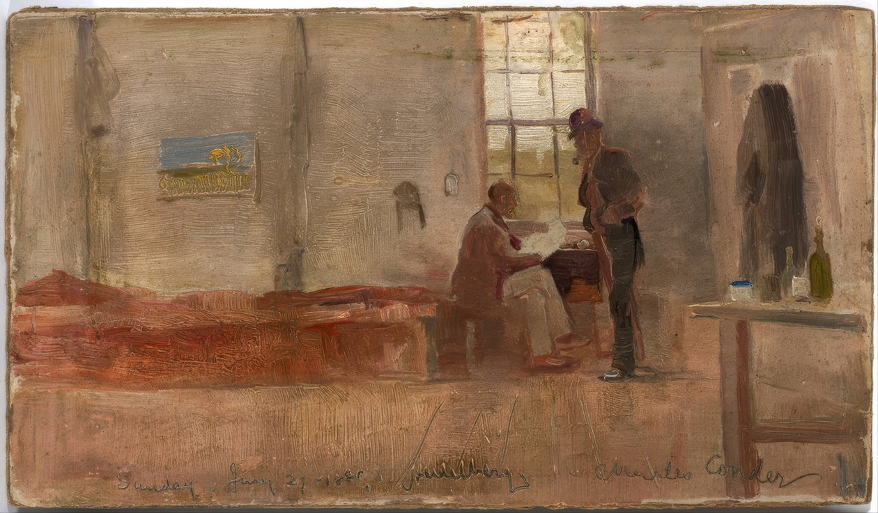 tábor impresionistů od Charles Edward Conder