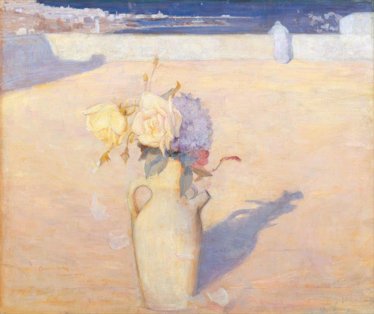 Horké písky, Mustapha, Alžír od Charles Edward Conder