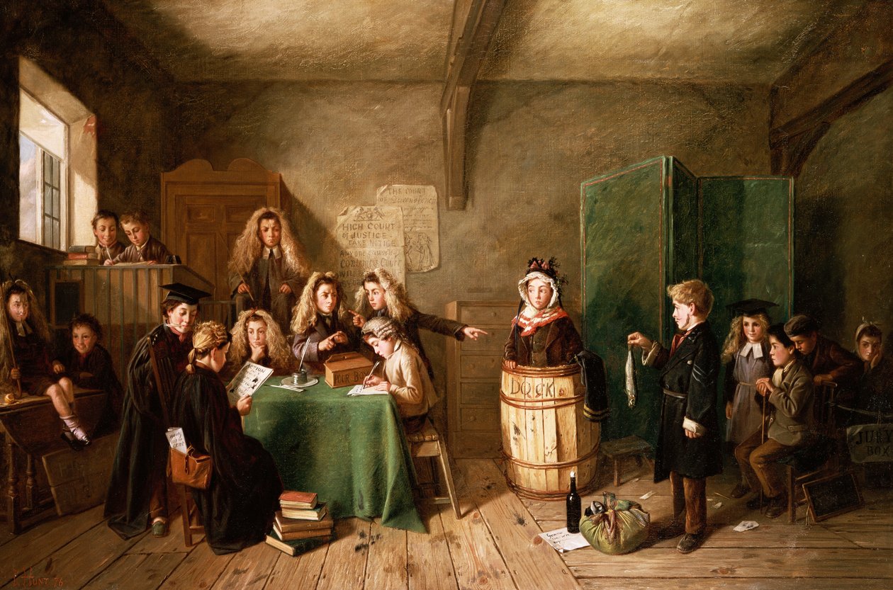 Ať je spravedlnost vykonána, 1876 od Charles Cooper Henderson