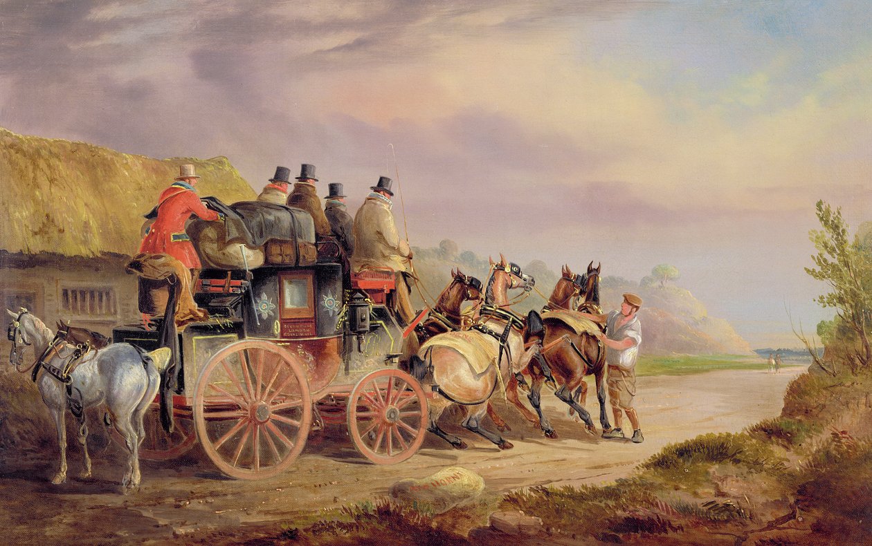 Mail Coachers on the Road: The 