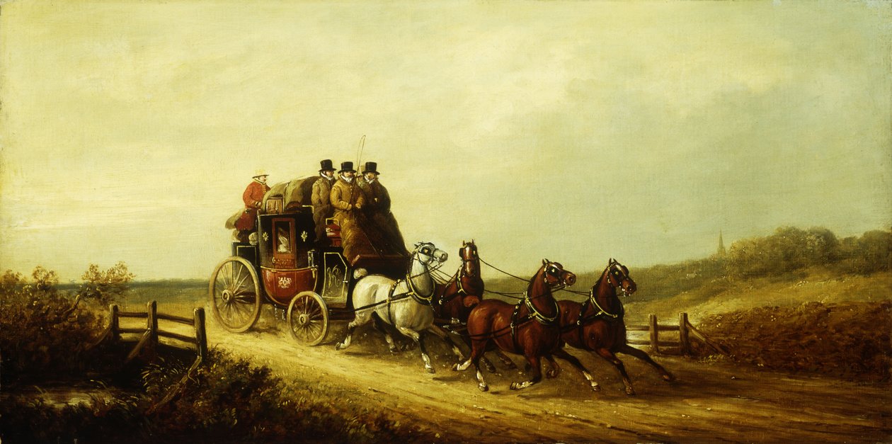 Z Londýna do Brightonu Royal Mail na Open Road, od Charles Cooper Henderson