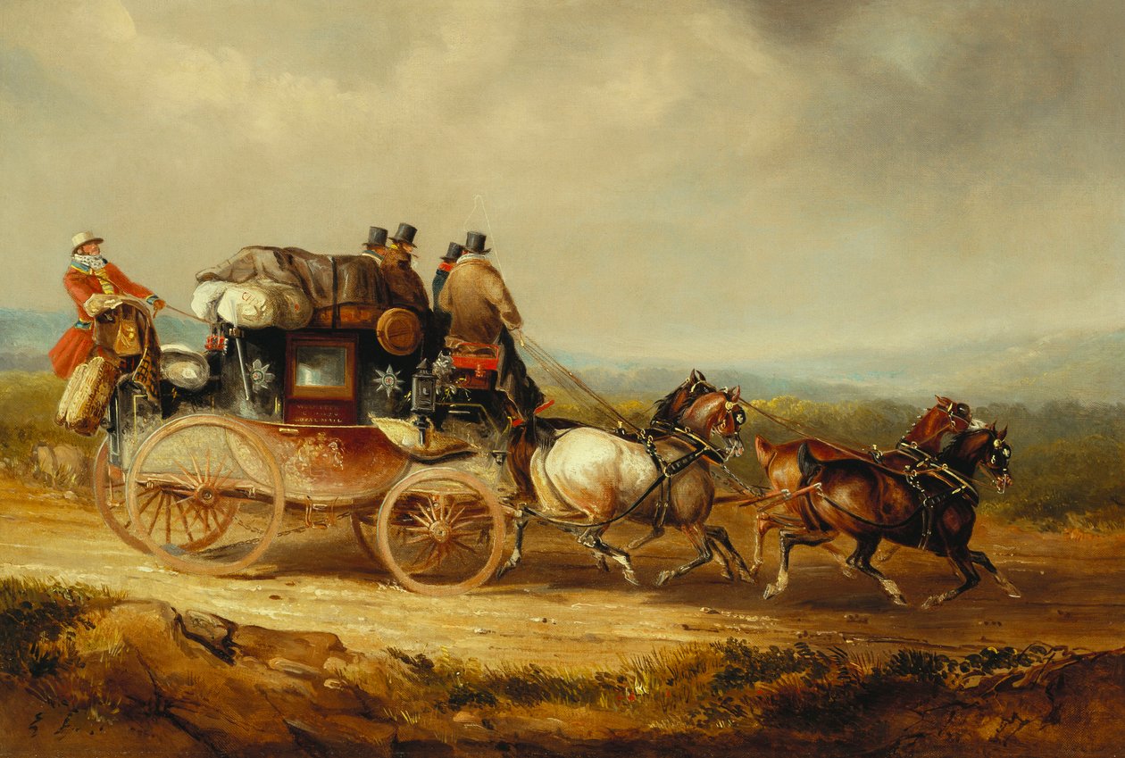 Z Londýna do Worcester Royal Mail od Charles Cooper Henderson
