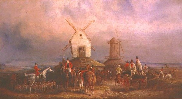 The Meet (olej na plátně) od Charles Cooper Henderson
