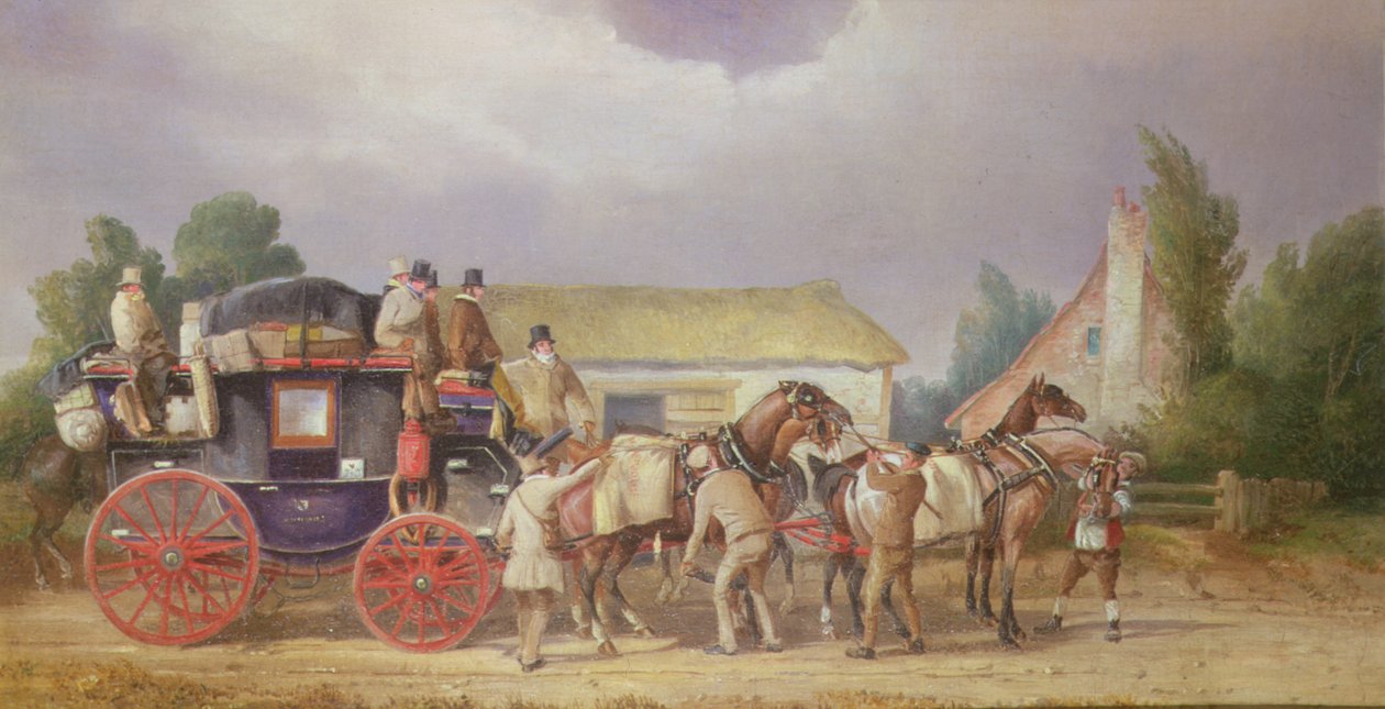 The Royal Mail Changing Teams (pár na 378793) od Charles Cooper Henderson