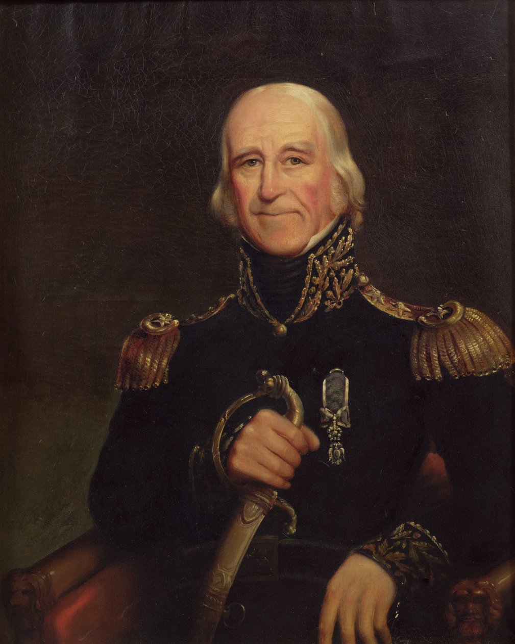 Morgan Lewis (1754-1844) podle obrazu Jamese Herringa, 1910 od Charles Courtney Curran