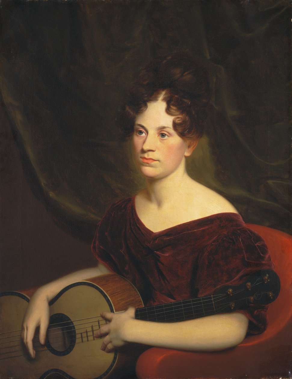 Cora Livingston, c. 1833. od Charles Cromwell Ingham