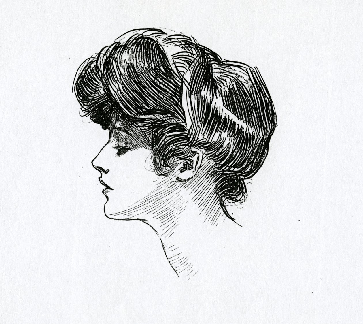 Dívka Gibson, asi 1902 od Charles Dana Gibson