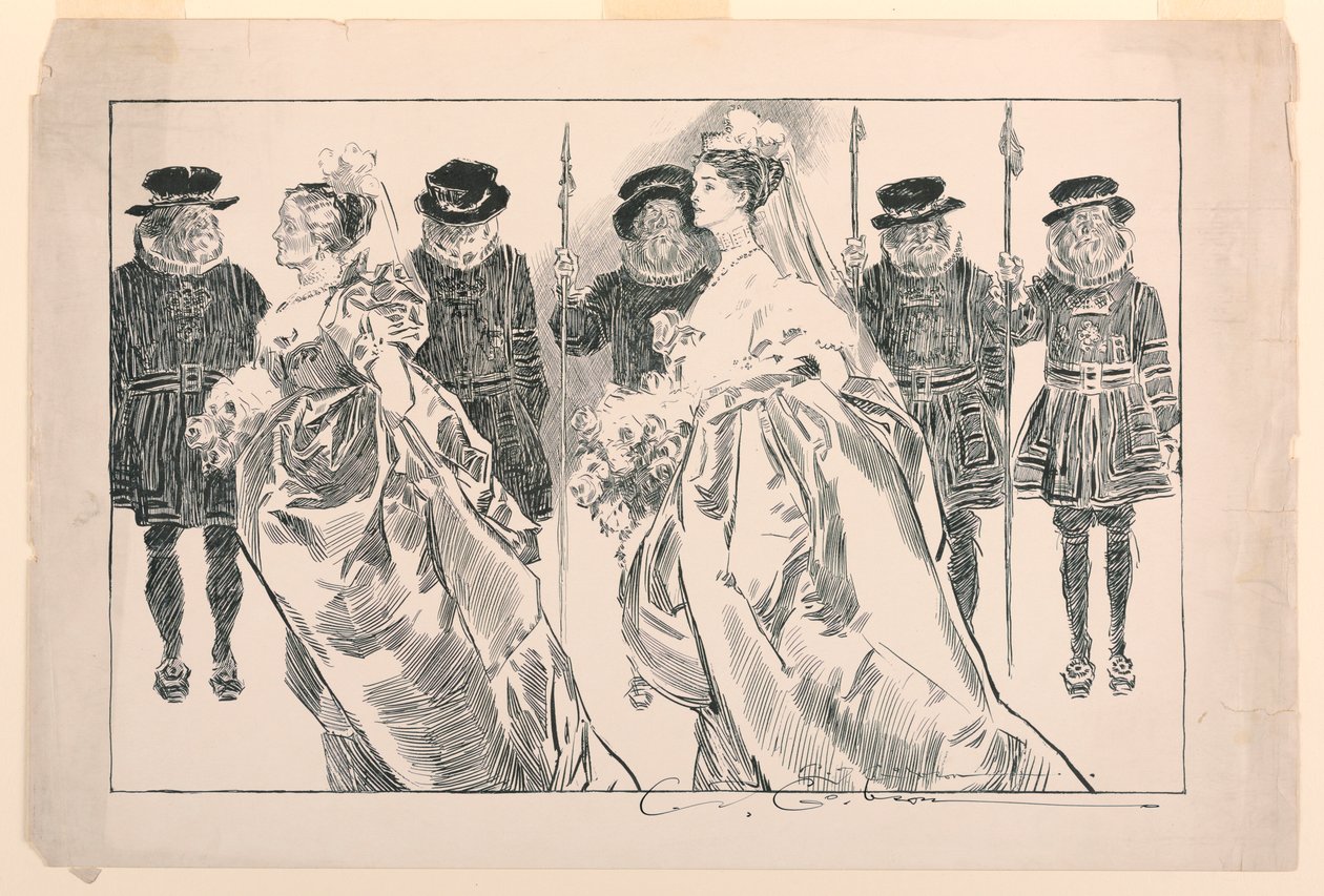 Předloženo u soudu od Charles Dana Gibson