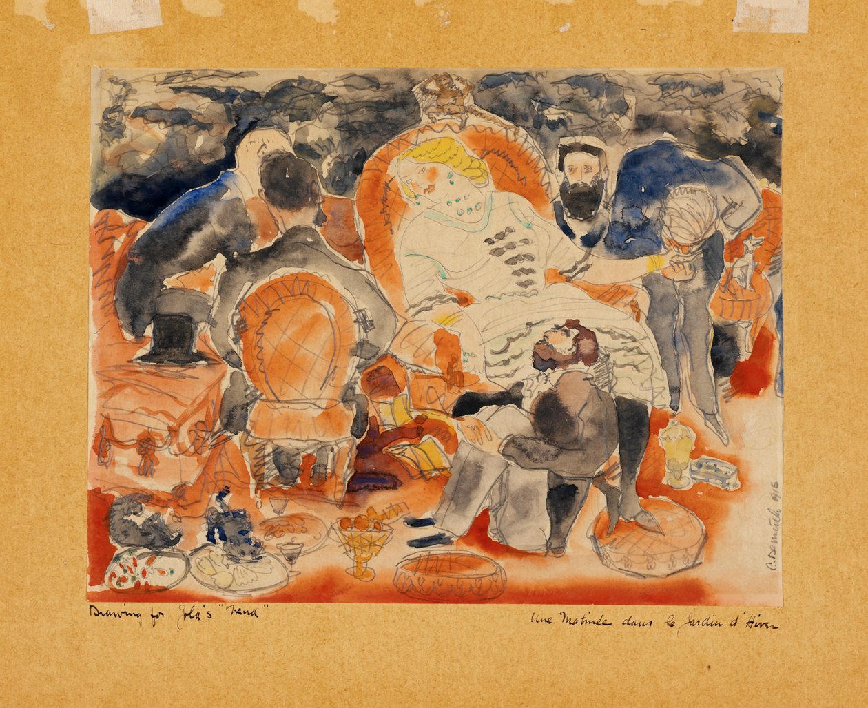Nana a její muži od Charles Demuth