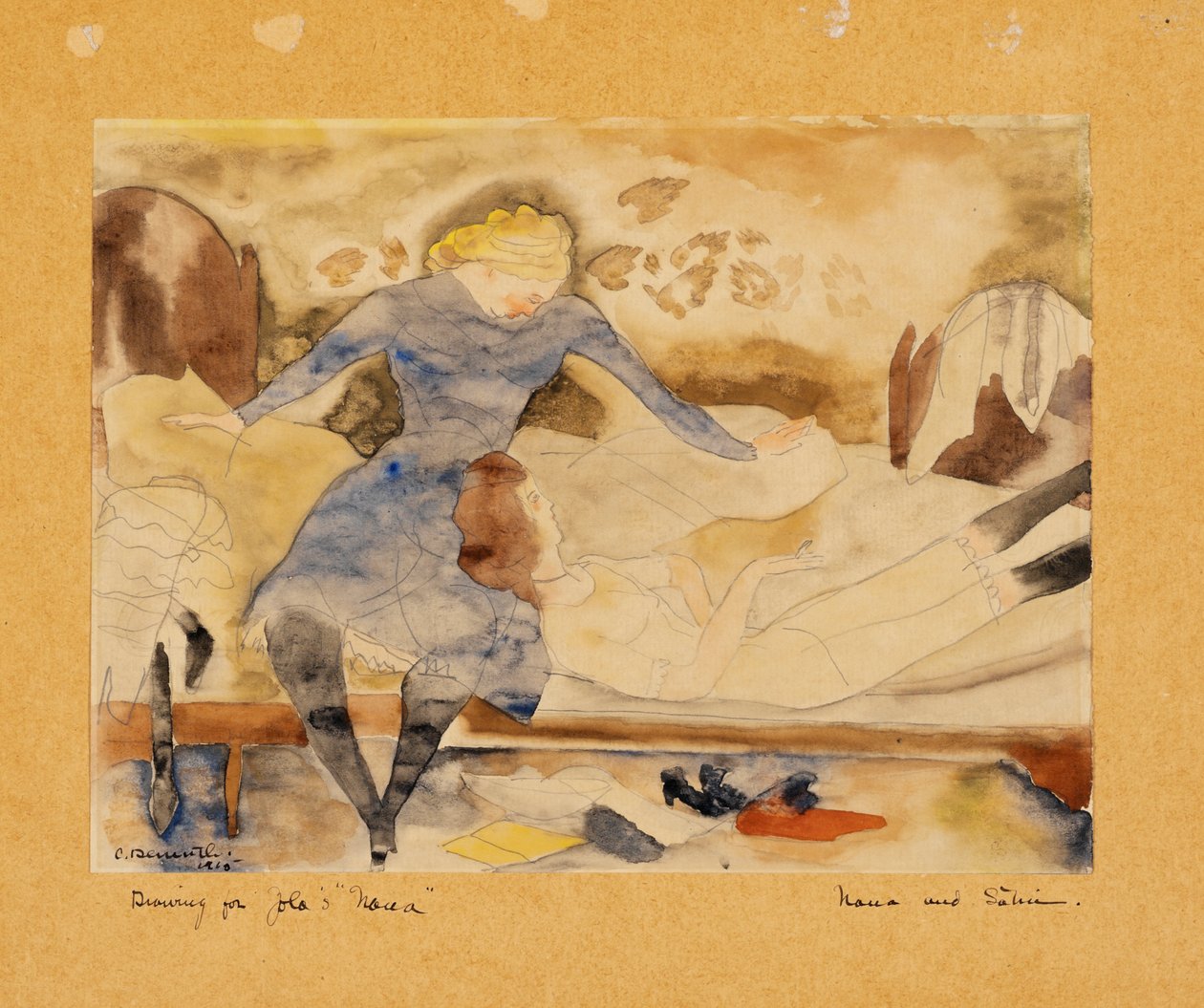 Zolas Nana, 1915 od Charles Demuth
