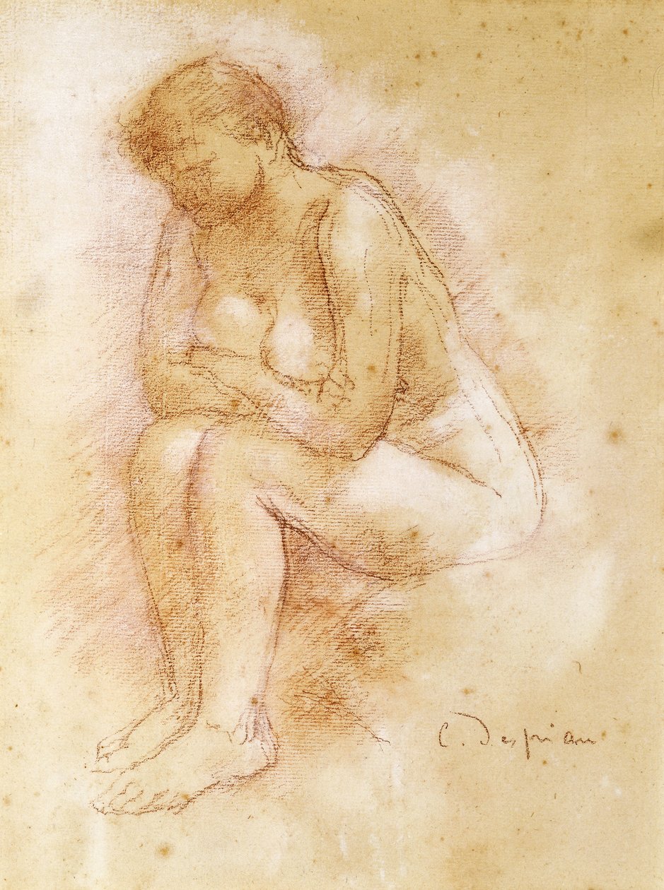 Sedící akt; Nue Assise od Charles Despiau