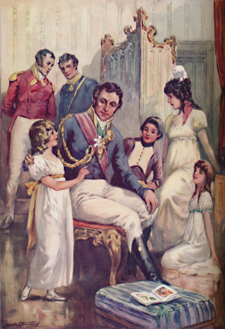 Wellington v předvečer Waterloo, c1925 od Charles Dudley Tennant