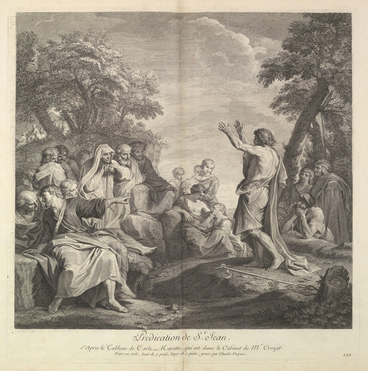 Predication de St. Jean. od Charles Dupuis