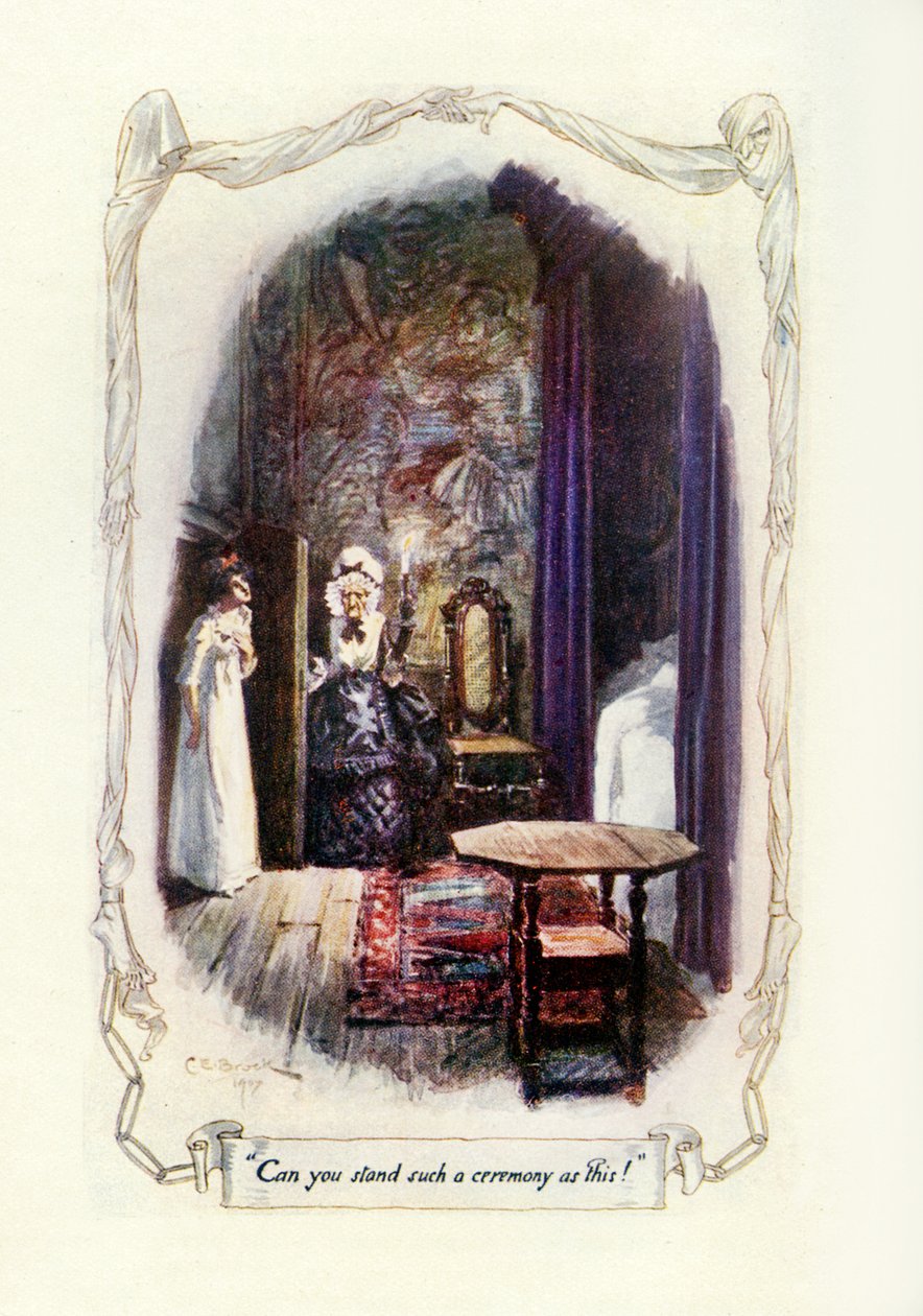 Snesete takový obřad, jako je tento, 1907 (ilustrace) od Charles Edmund Brock