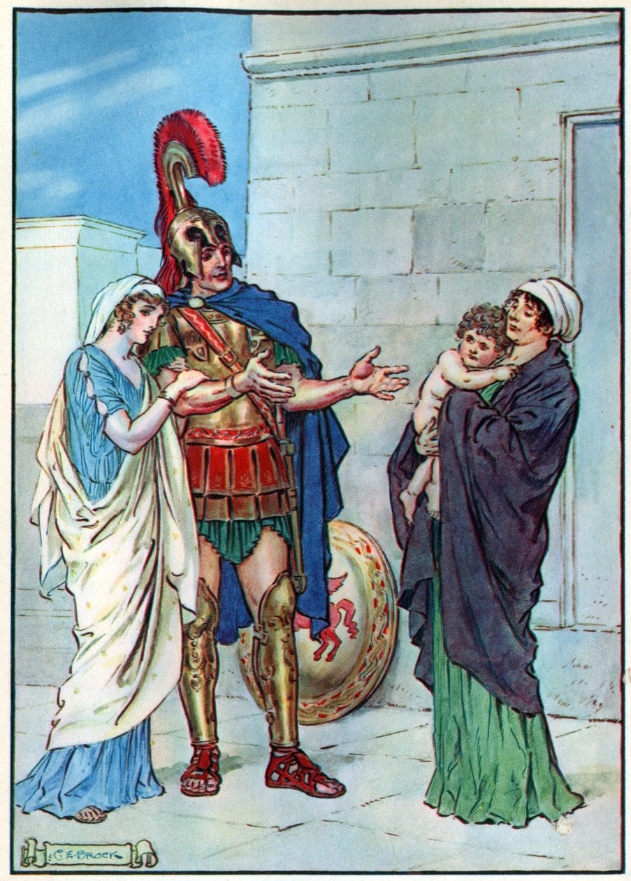Hector a Andromache, z 