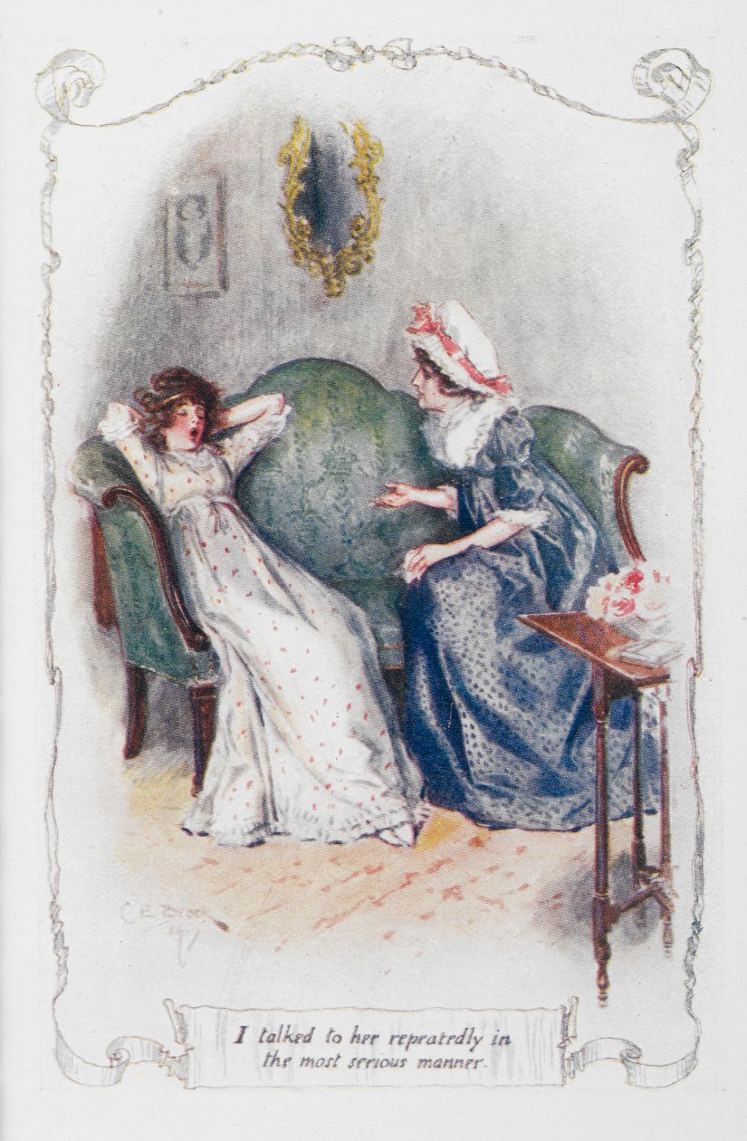 Opakovaně jsem s ní mluvil tím nejvážnějším způsobem, ilustrace z 