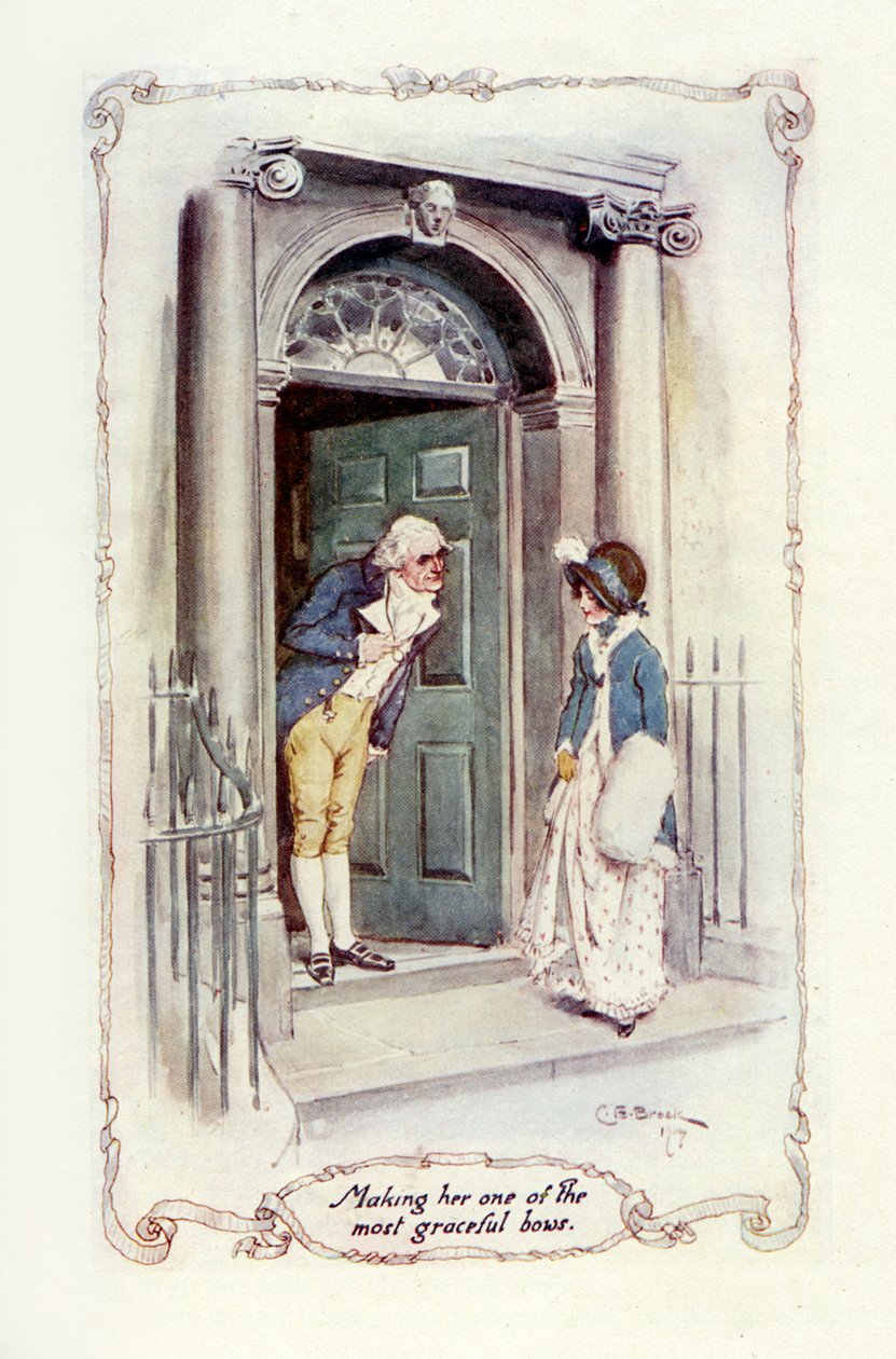 Jeden z jeho nejpůvabnějších luků, 1907 (ilustrace) od Charles Edmund Brock