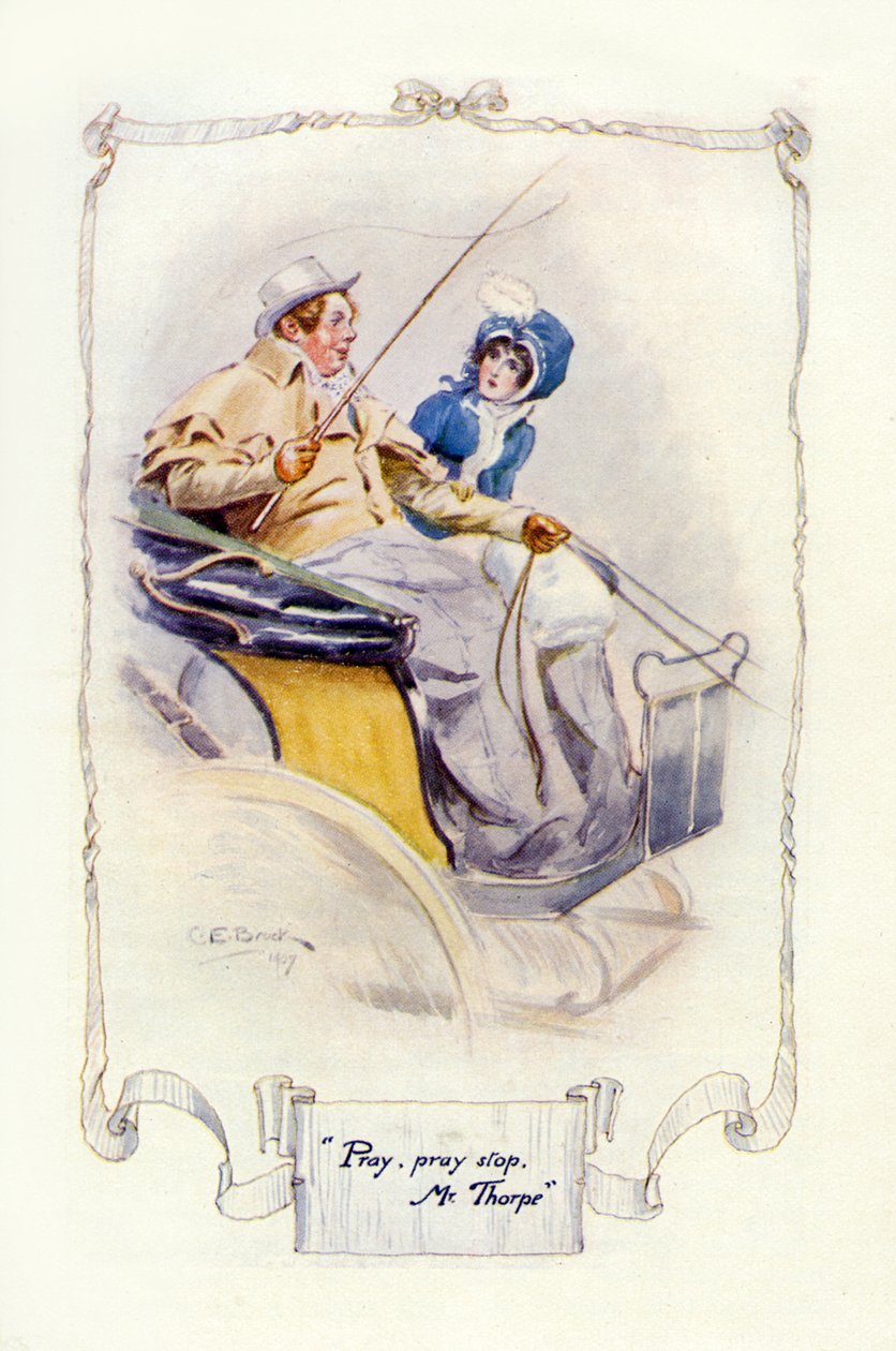 Modlete se, modlete se, pane Thorpe, 1907 (ilustrace) od Charles Edmund Brock