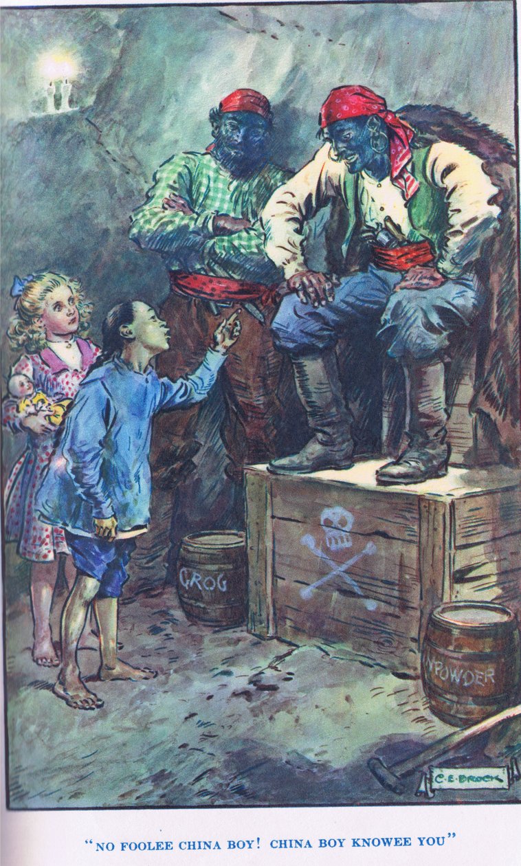 Queen of the Pirate Isle, ilustrace z 